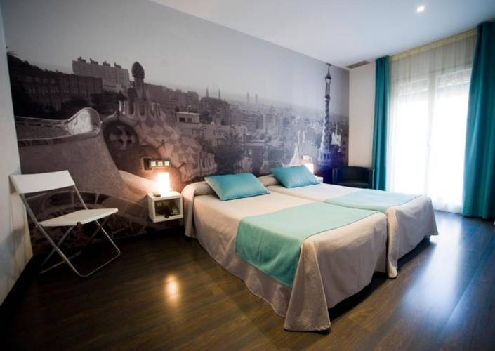 Double rooms Hotel Curious by ALEGRIA Barcelona