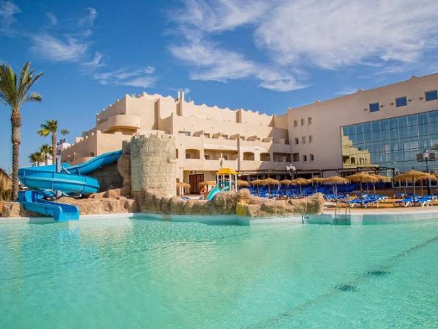 Pool and slides ALEGRIA Cabo De Gata  Retamar
