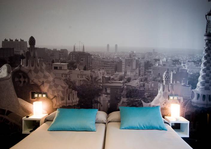 Habitación doble Hotel Curious by ALEGRIA Barcelona Habitación doble Hotel Curious by ALEGRIA Barcelona