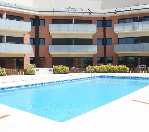 Piscina exterior  SANTA SUSANNA Chic! Apartments Santa Susanna